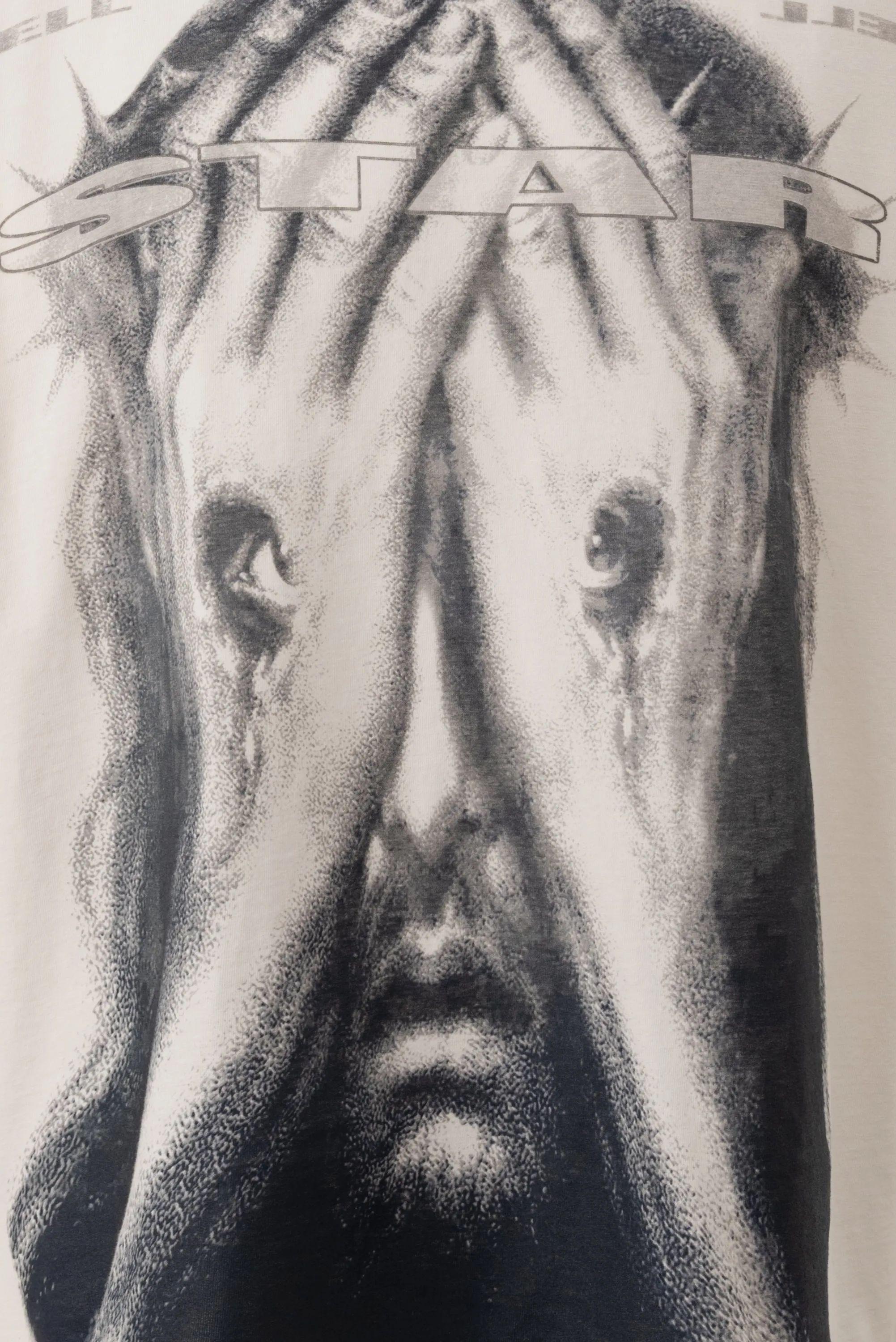 Jesus Eyes T-Shirt sold by Hellstar product image thumbnail 3