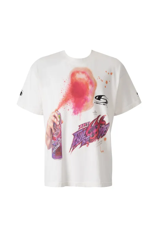 Anti-Spray T-Shirt - White made by Hellstar