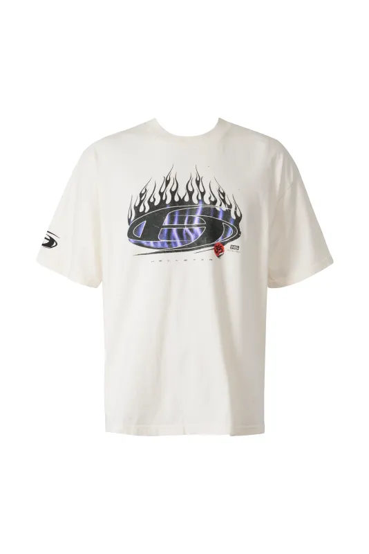 H "Blue Flame" T-Shirt made by Hellstar