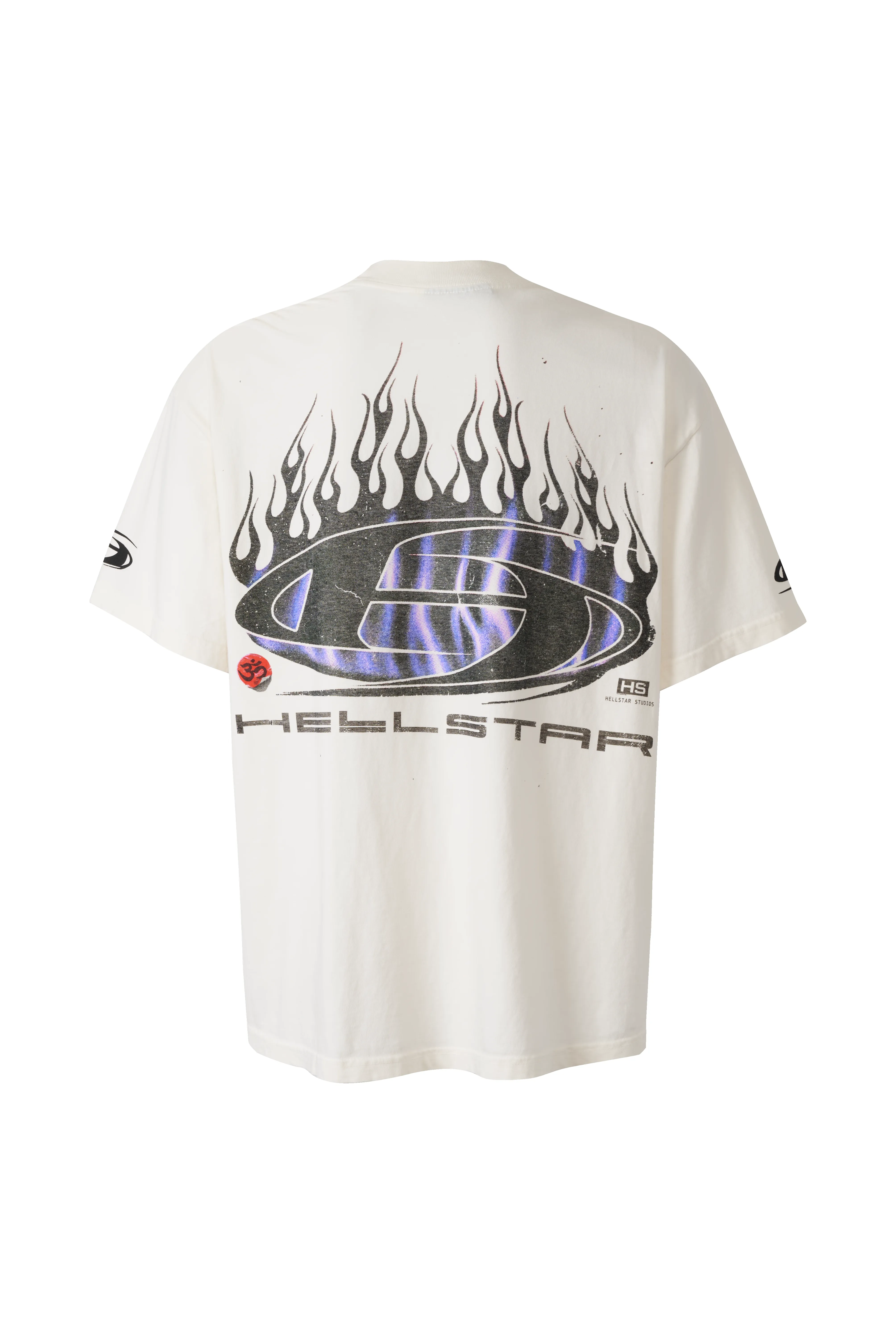 H "Blue Flame" T-Shirt sold by Hellstar product image thumbnail 2