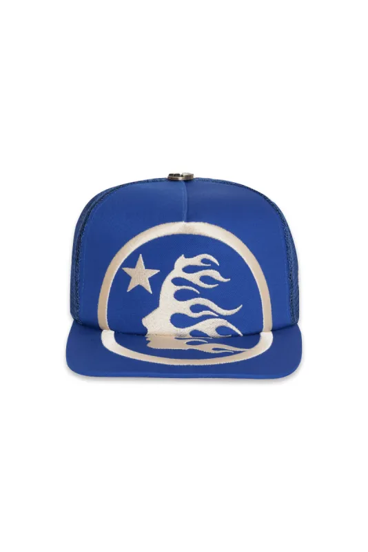 Big Logo Trucker Snapback Hat sold by Hellstar
