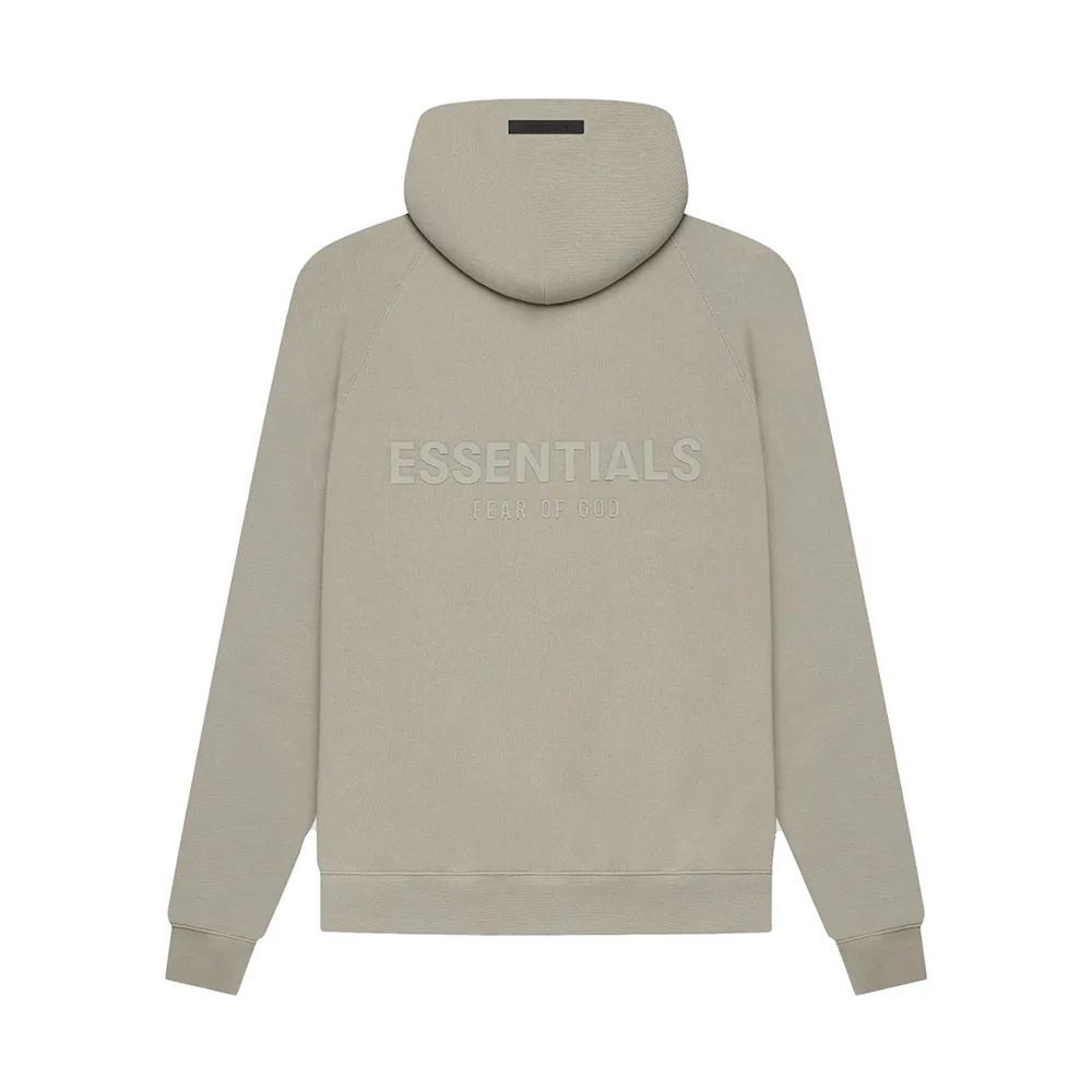 FOG ESSENTIALS Pull Over Hoodie Moss/Goat (SS21) sold by PLUS