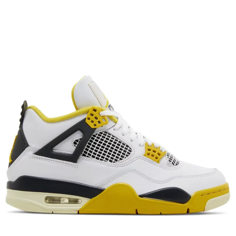 Jordan 4 Retro Vivid Sulfur (W) sold by PLUS