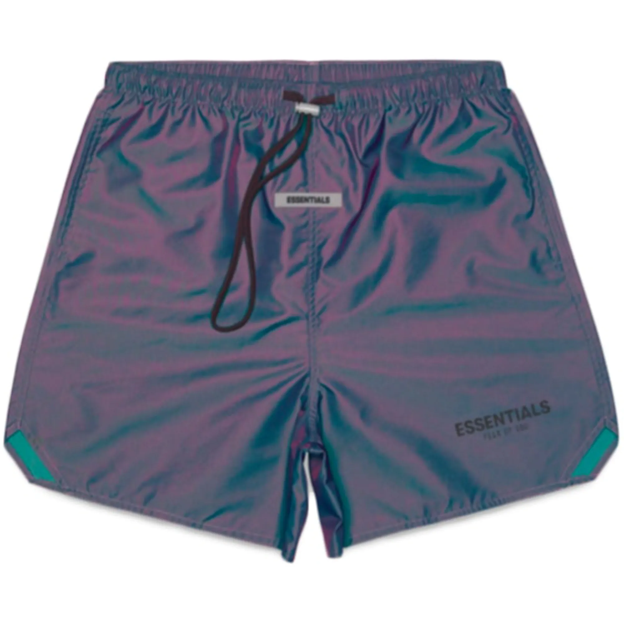 FOG ESSENTIALS Iridescent Volley Shorts sold by PLUS