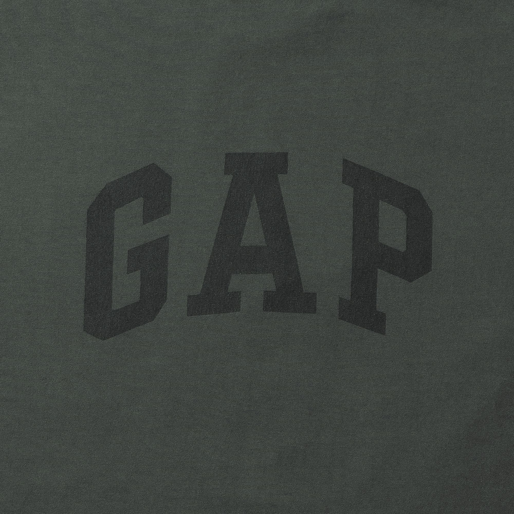 Yeezy Gap x Balenciaga Dove 3/4 Sleeve Tee Dark Green sold by PLUS product image thumbnail 4