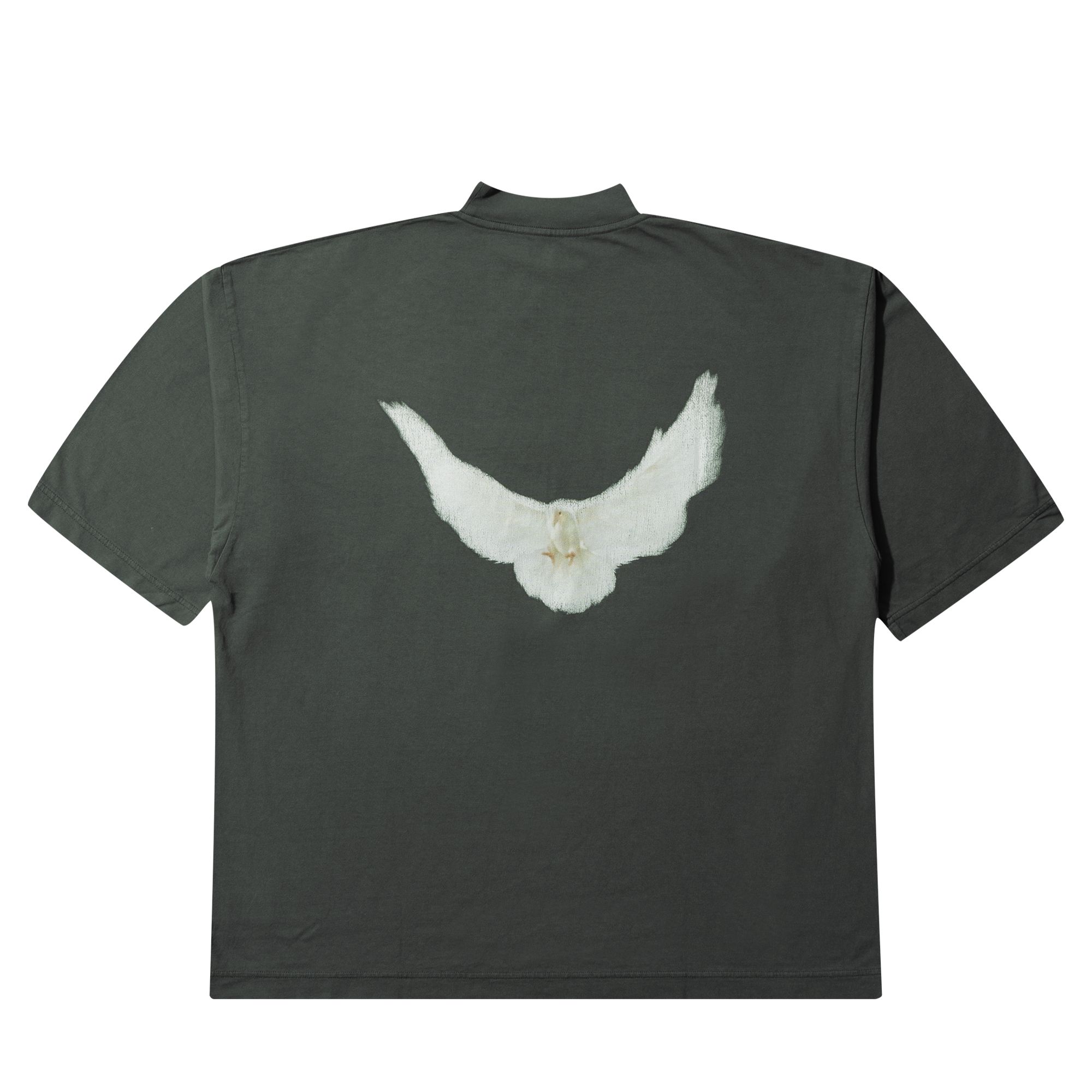 Yeezy Gap x Balenciaga Dove 3/4 Sleeve Tee Dark Green sold by PLUS