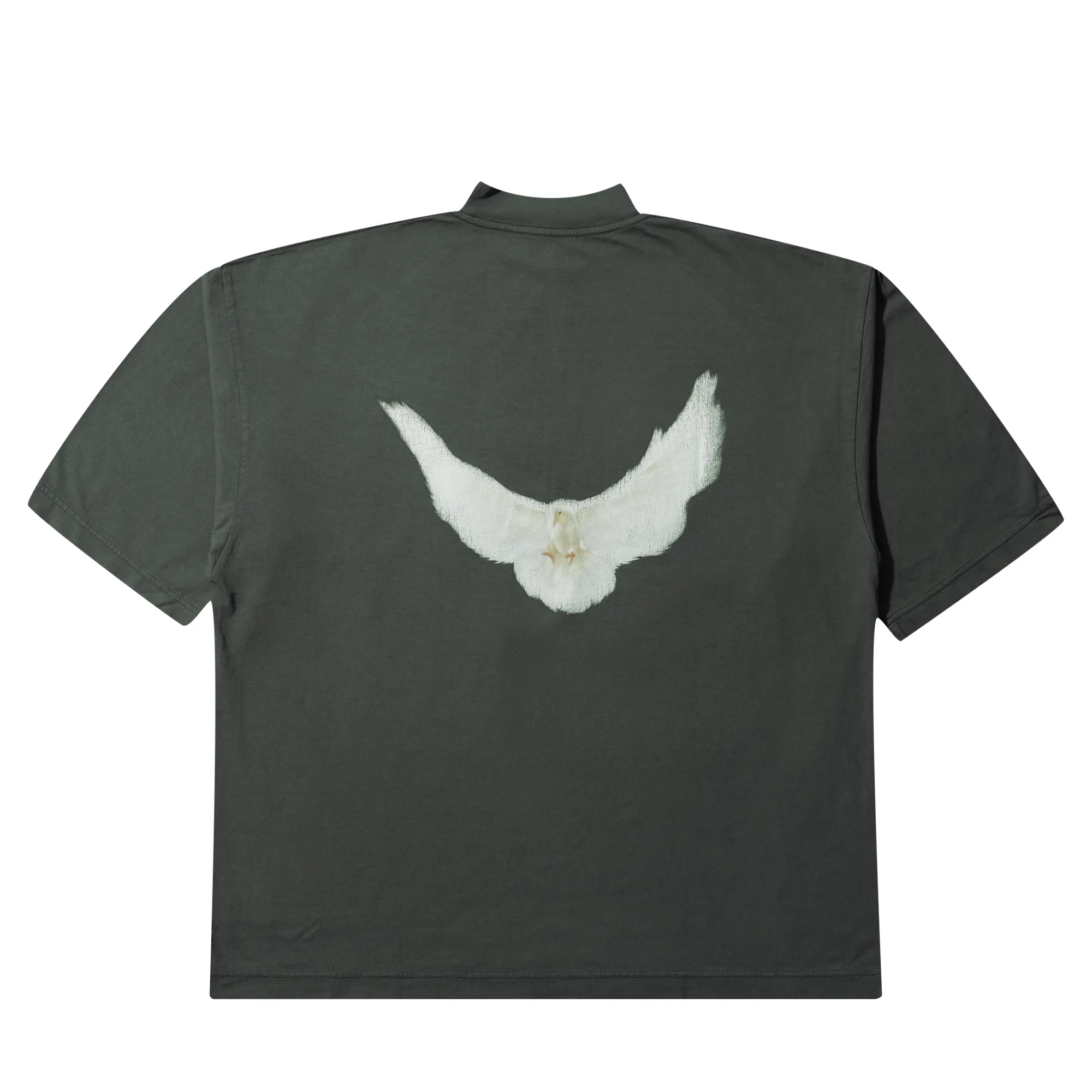 Yeezy Gap x Balenciaga Dove 3/4 Sleeve Tee Dark Green sold by PLUS