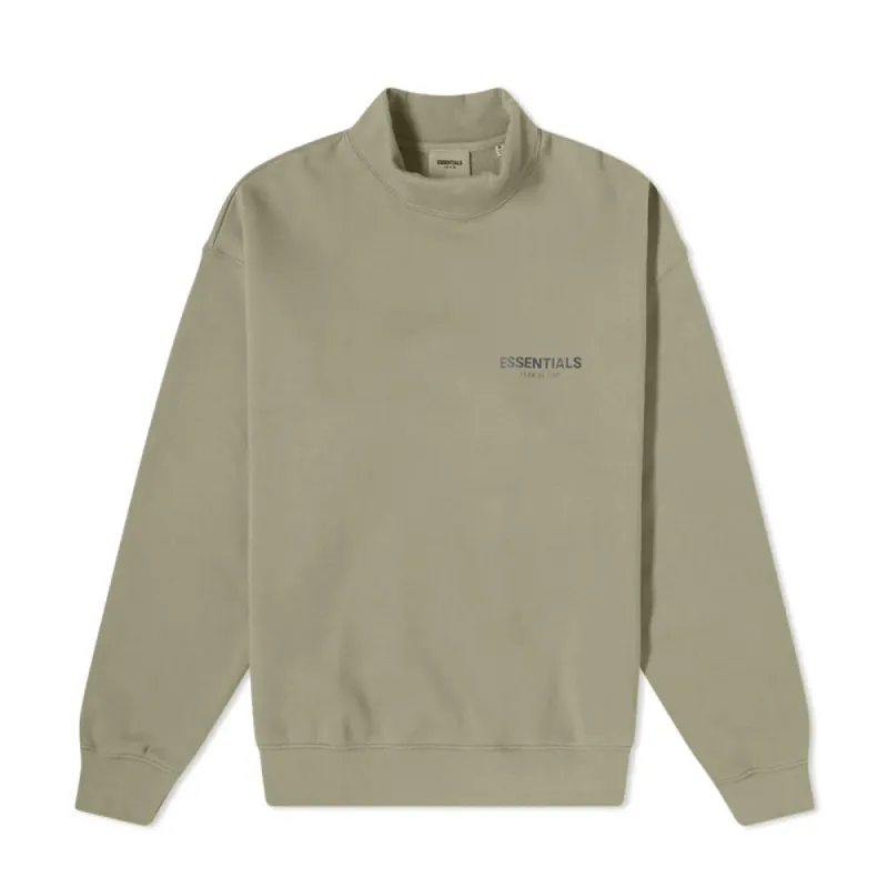 FOG Essentials Pullover Mockneck Pistachio (FW21) sold by PLUS