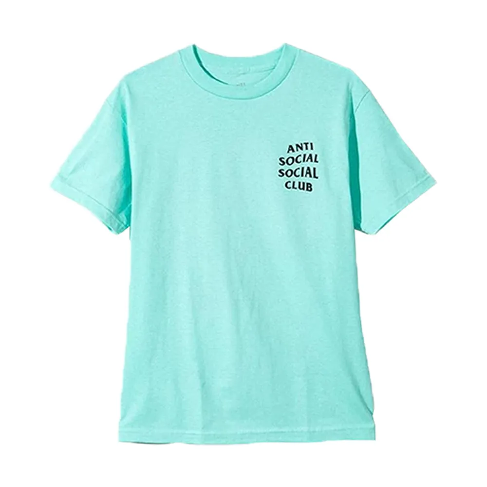 Anti Social Social Club Logo Tee 2 Teal sold by PLUS