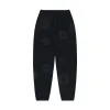 Denim Tears Cotton Wreath Sweatpants Black Monochrome sold by PLUS