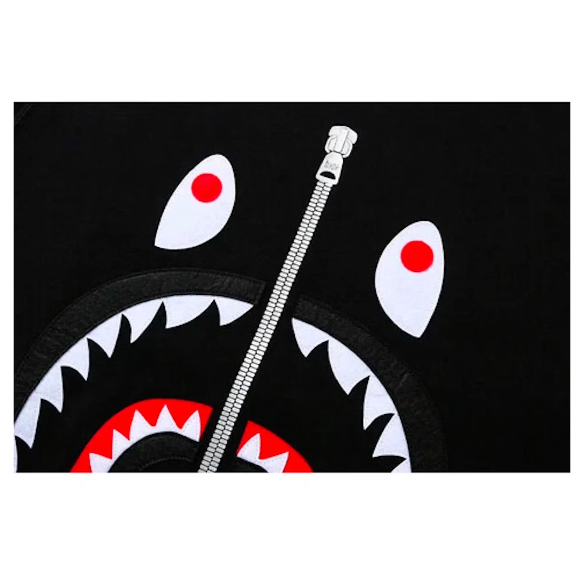 Bape Felt Shark Crewneck Black sold by PLUS product image thumbnail 2