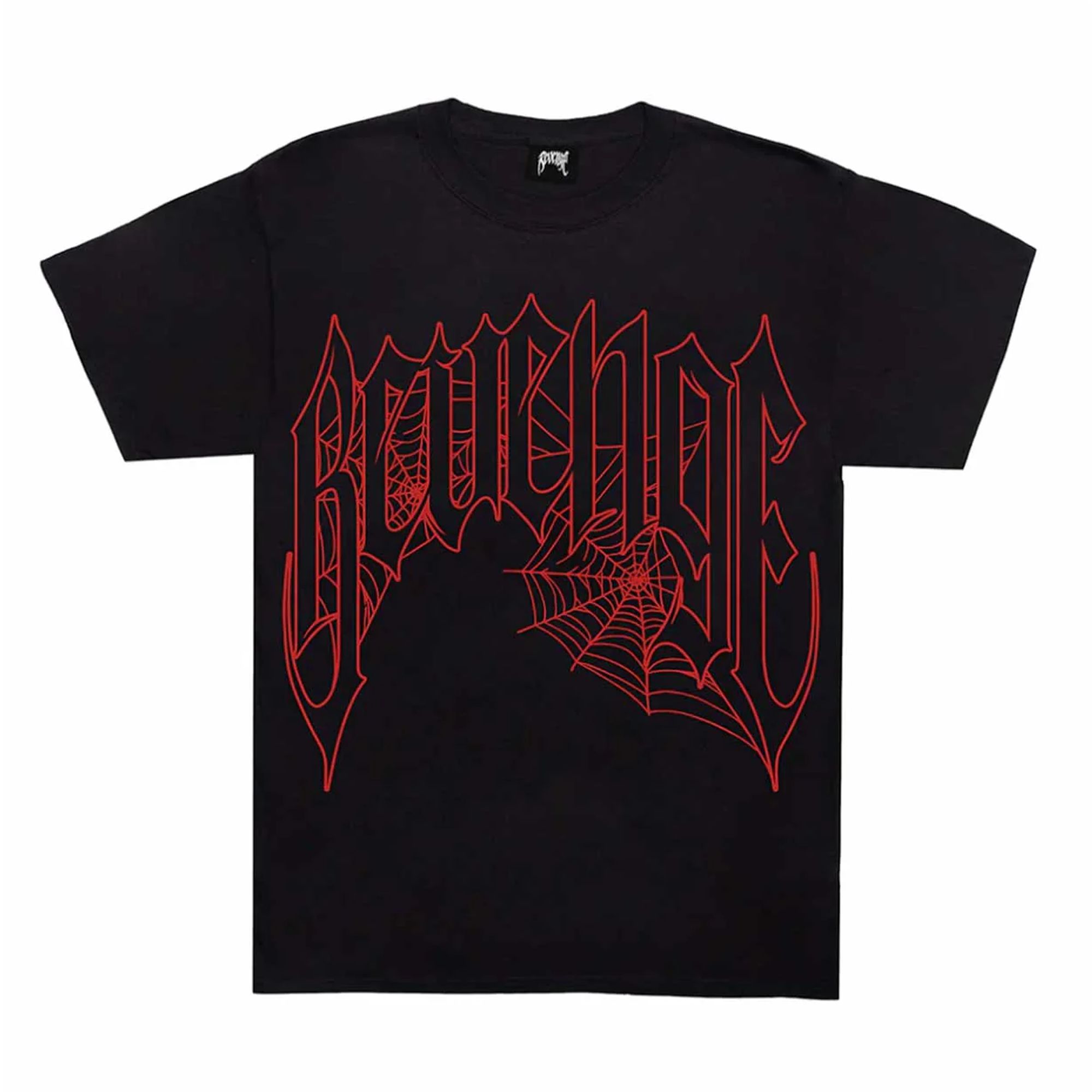 Revenge x Anuel Web Cross Tee Black | Parallel