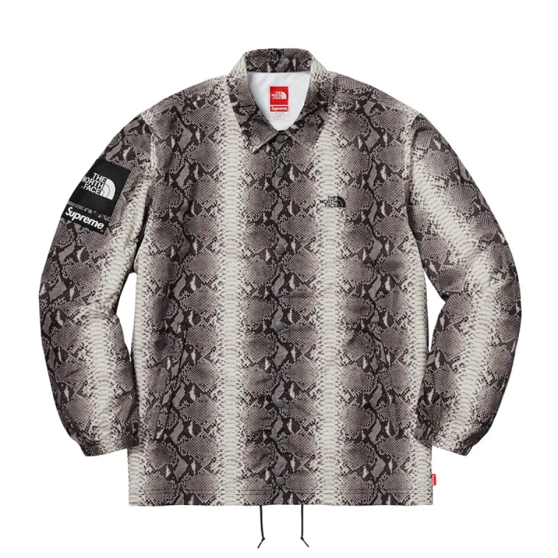 Supreme The North Face Snakeskin Taped Seam Coaches Jacket Black sold by PLUS