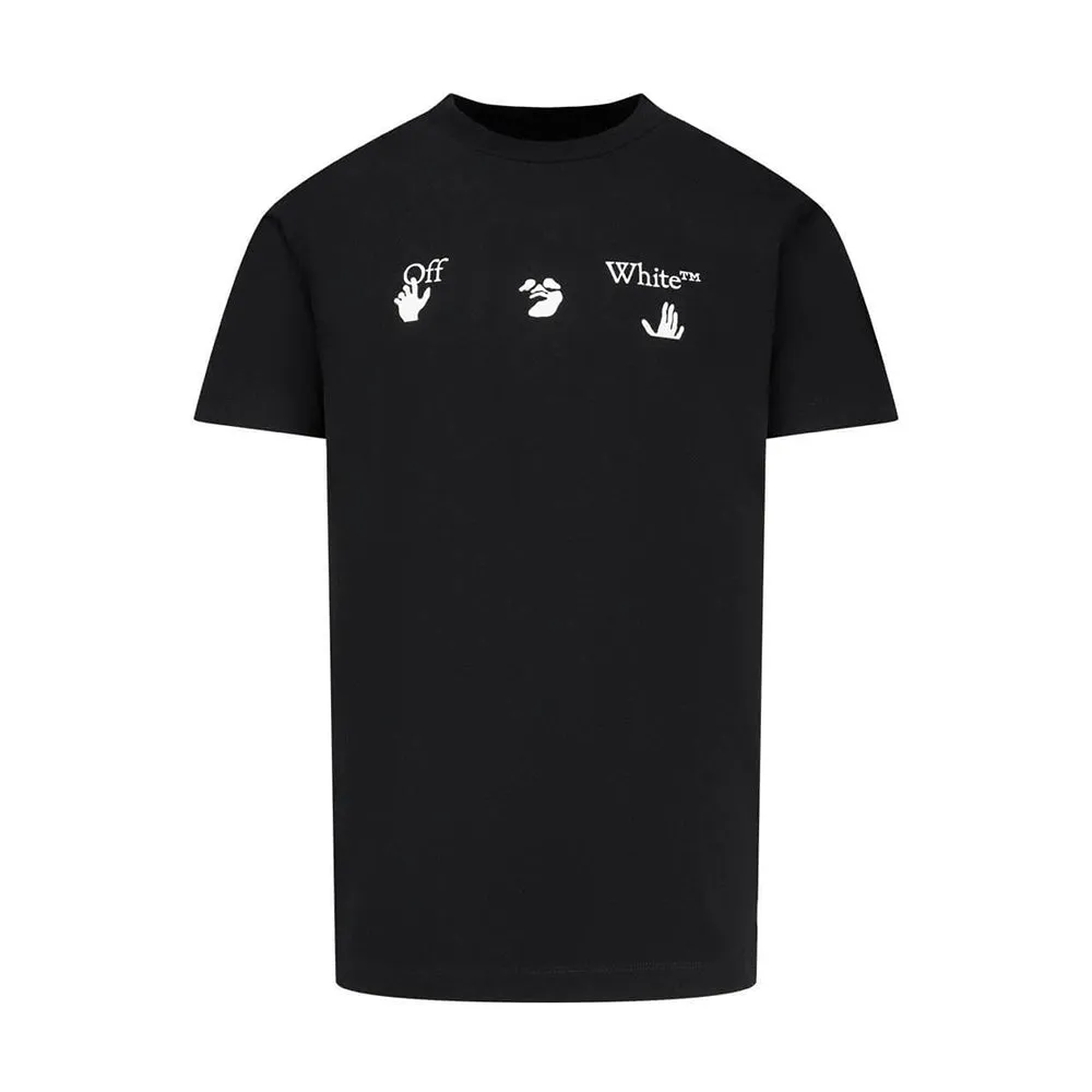 Off-White Big OW Logo S/S Slim Tee Black/White sold by PLUS