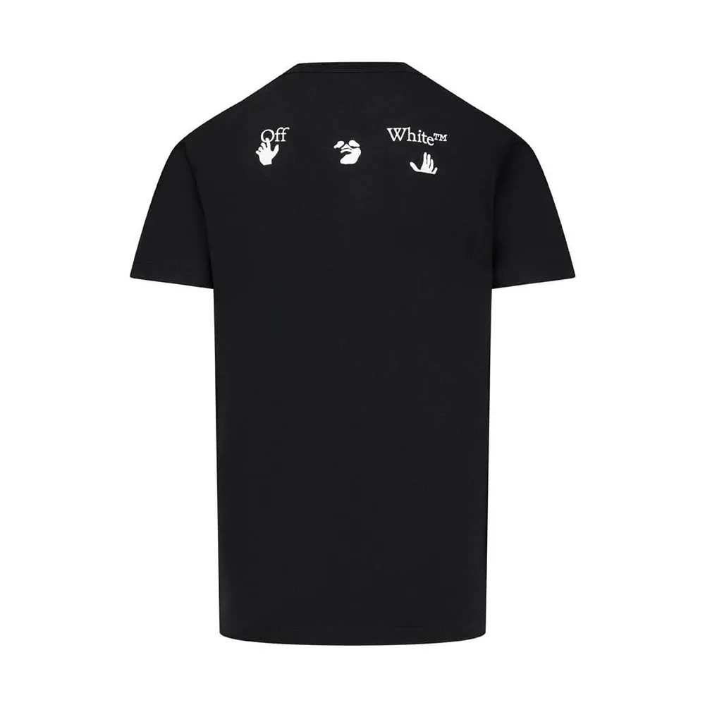 Off-White Big OW Logo S/S Slim Tee Black/White sold by PLUS product image thumbnail 2