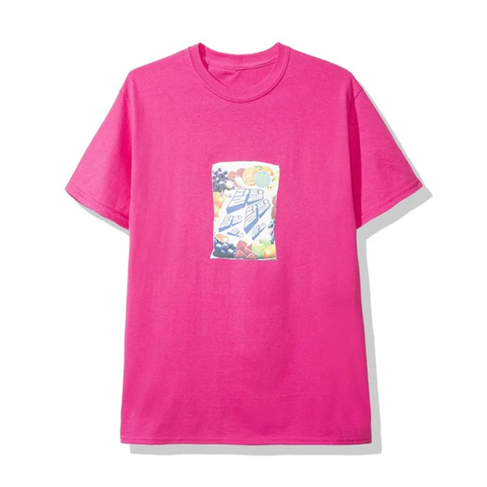 Anti Social Social Club Lo Chew Tee Pink sold by PLUS