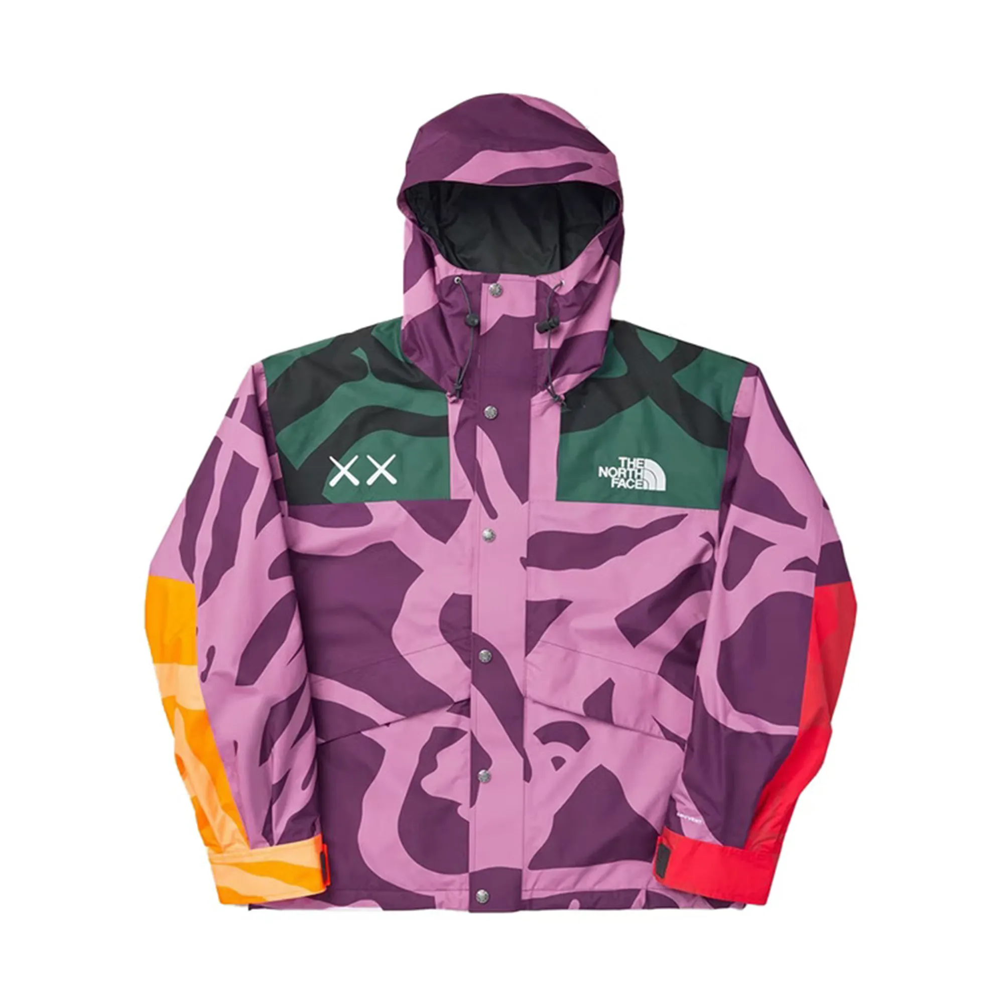 Kaws x The North Face Retro 1986 Mountain Jacket Pamplona Purple sold by PLUS
