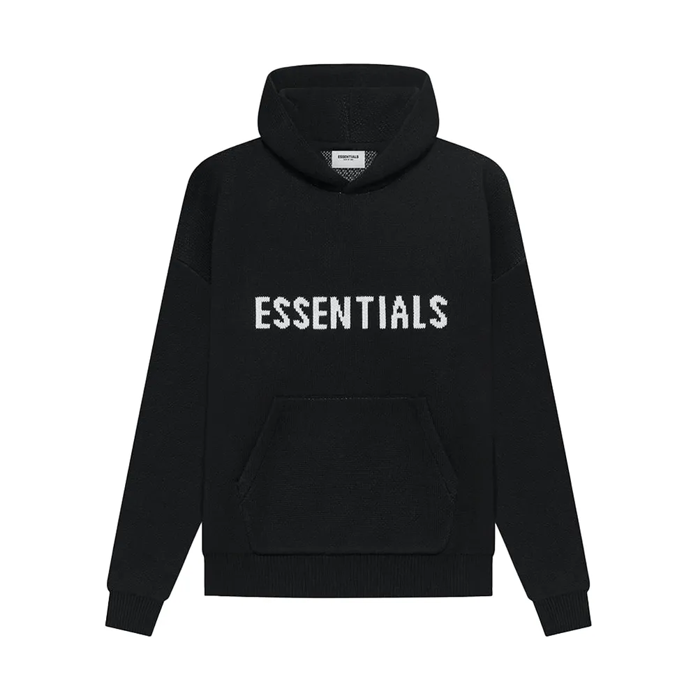 FOG ESSENTIALS Knit Pullover Black (SS21) sold by PLUS