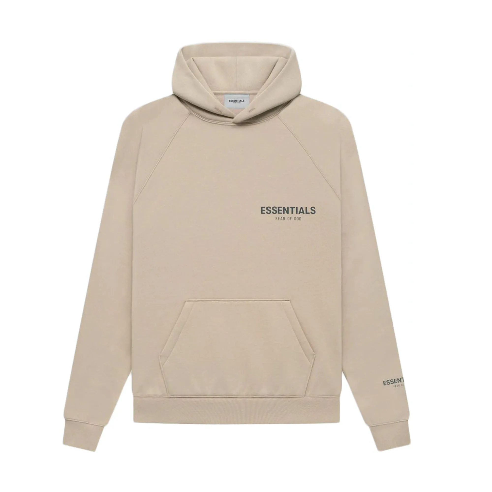 FOG Essentials Core Collection Pullover Hoodie String/Tan (FW21) sold by PLUS