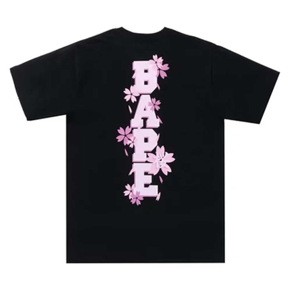 Bape Sakura Photo Ape Head Tee Black (SS22) sold by PLUS product image thumbnail 2