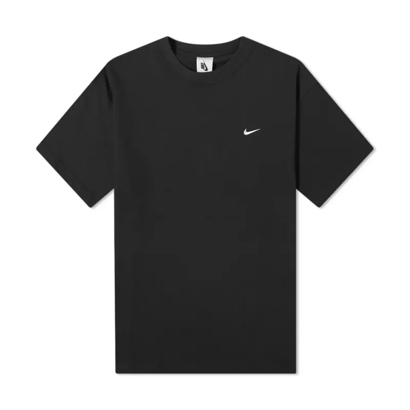 Nike Solo Swoosh T-Shirt Black sold by PLUS