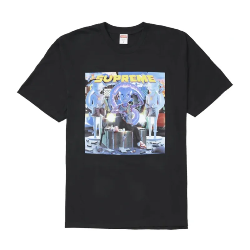 Supreme Richest Tee Black sold by PLUS