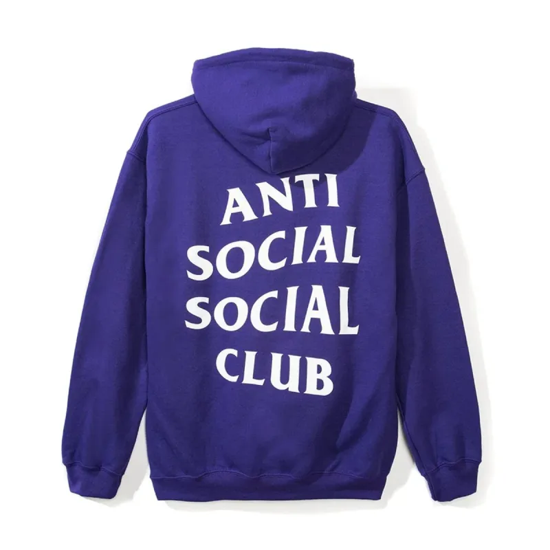 Anti Social Social Club Purple Rain Hoodie Purple sold by PLUS