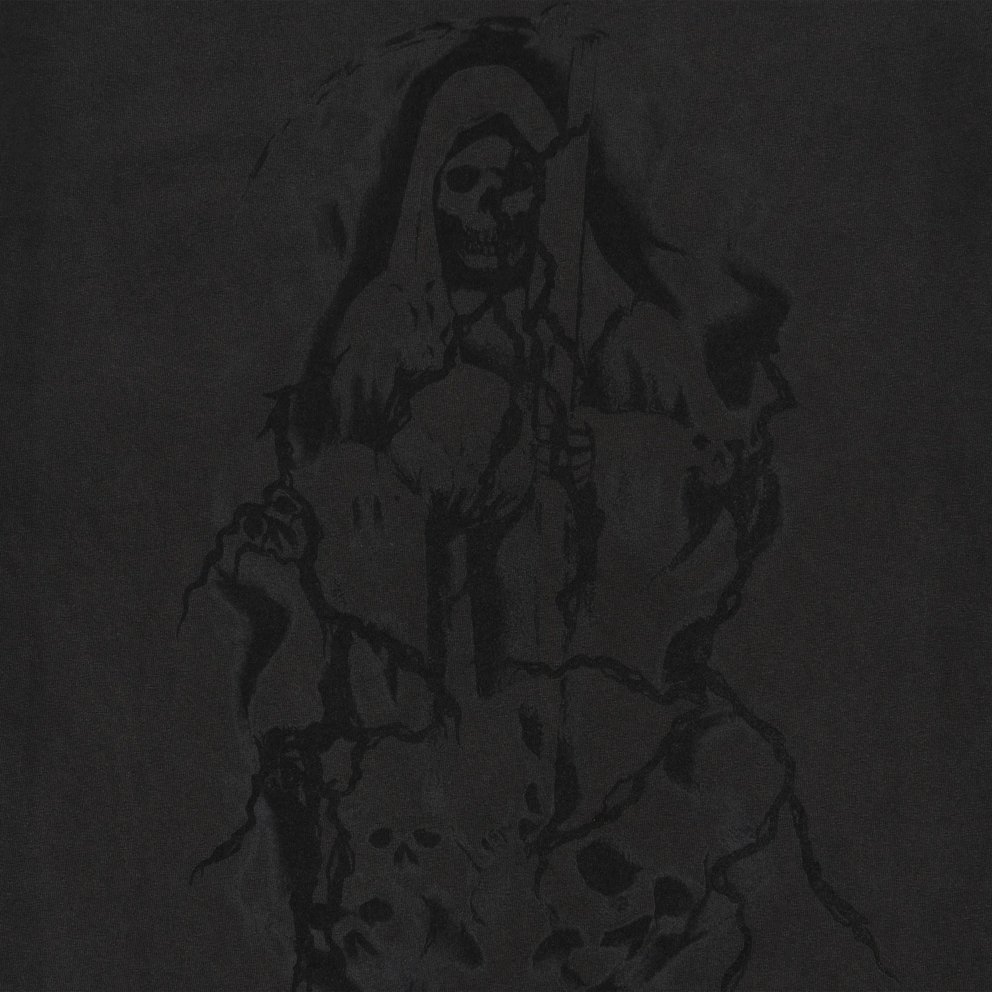 Revenge x Anuel Lightning Reaper Tee Vintage Grey sold by PLUS product image thumbnail 4