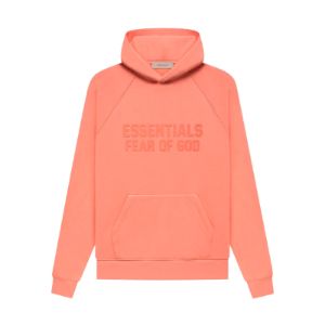 FOG Essentials Hoodie Coral sold by PLUS