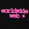 Spider Worldwide Web Tee Black/Pink sold by PLUS