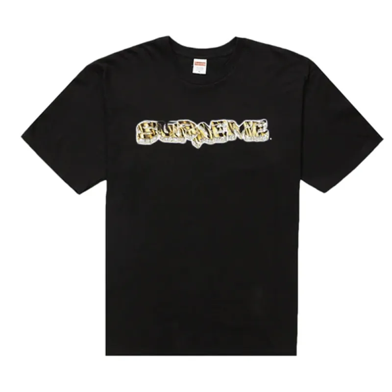 Supreme Diamond Tee Black sold by PLUS
