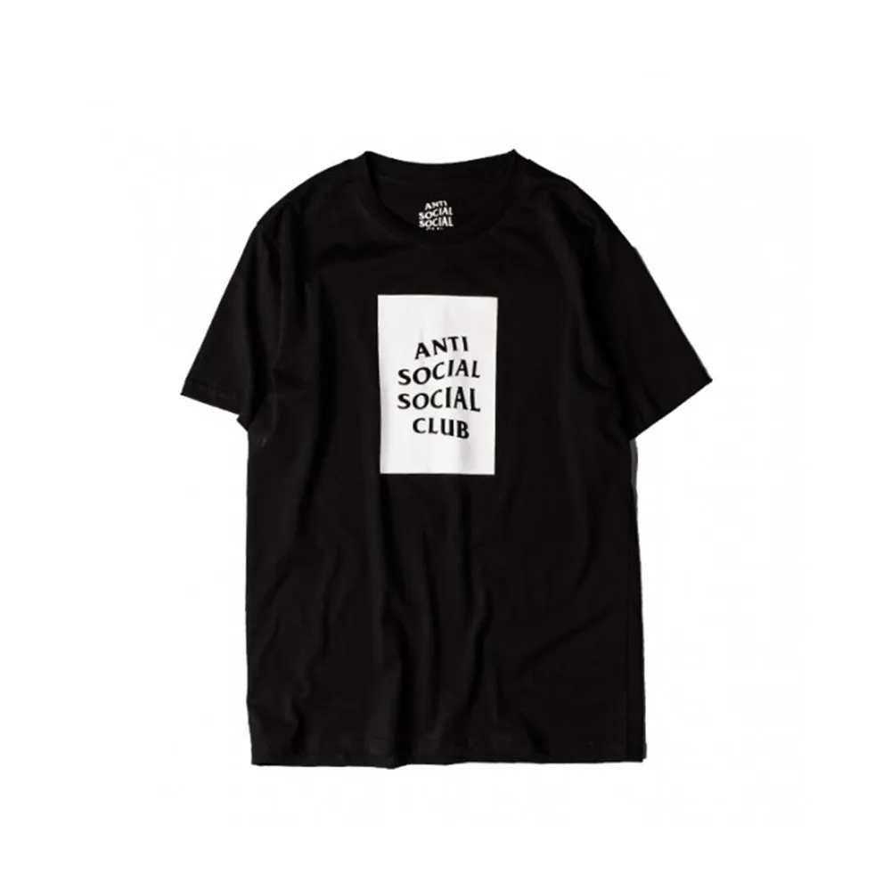 Anti Social Social Club Logo Tee Black sold by PLUS