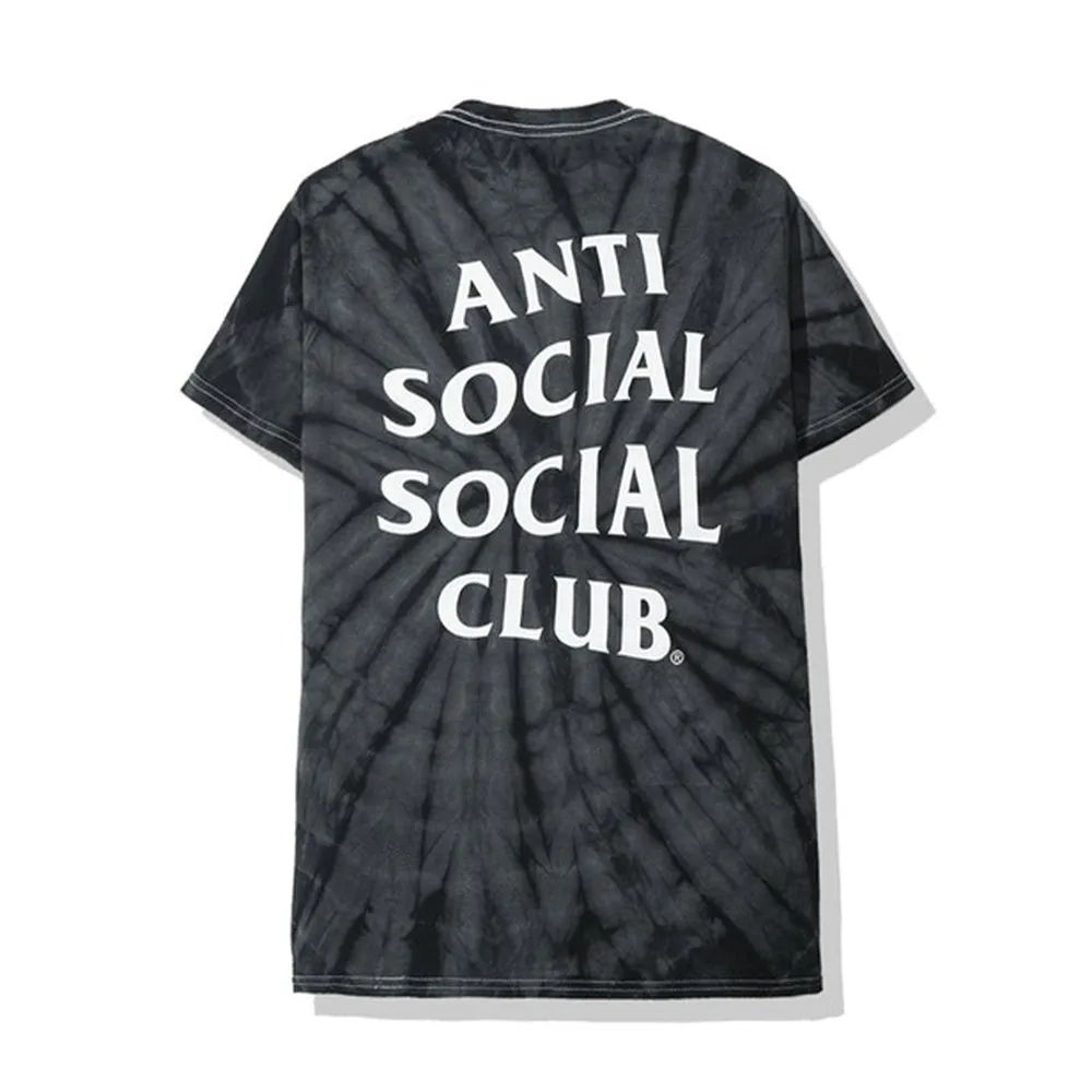 Anti Social Social Club Laguna Tee Black Tie Dye sold by PLUS
