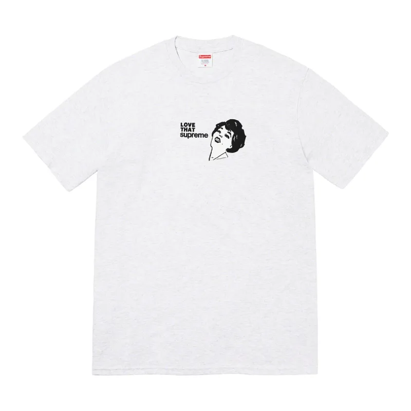 Supreme Love That Tee Ash Grey sold by PLUS