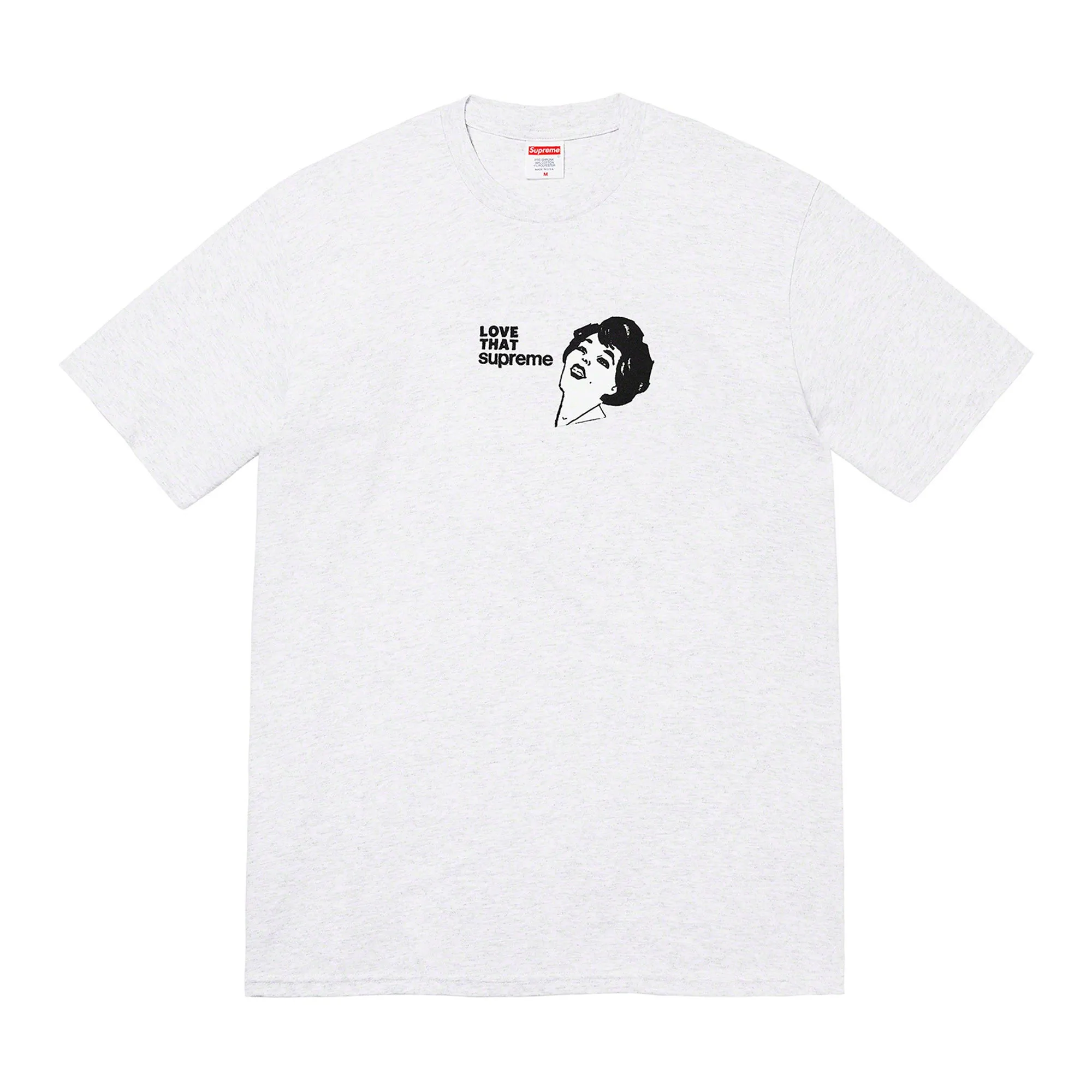 Supreme Love That Tee Ash Grey sold by PLUS