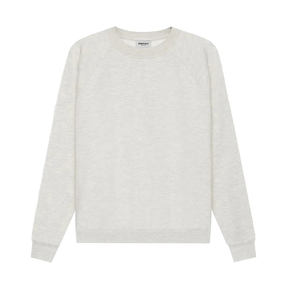 FOG ESSENTIALS Pull Over Crewneck Light Heather Oatmeal (SS21) sold by PLUS product image thumbnail 2