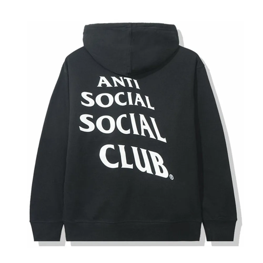 Anti Social Social Club Jock Hoodie Black sold by PLUS product image thumbnail 2