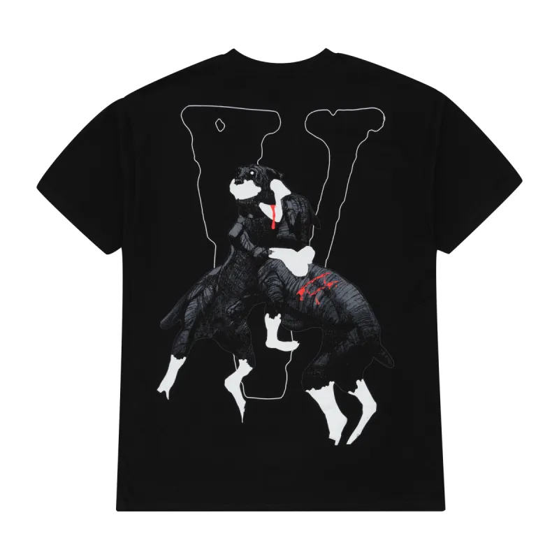 City Morgue x Vlone Dogs Tee Black sold by PLUS