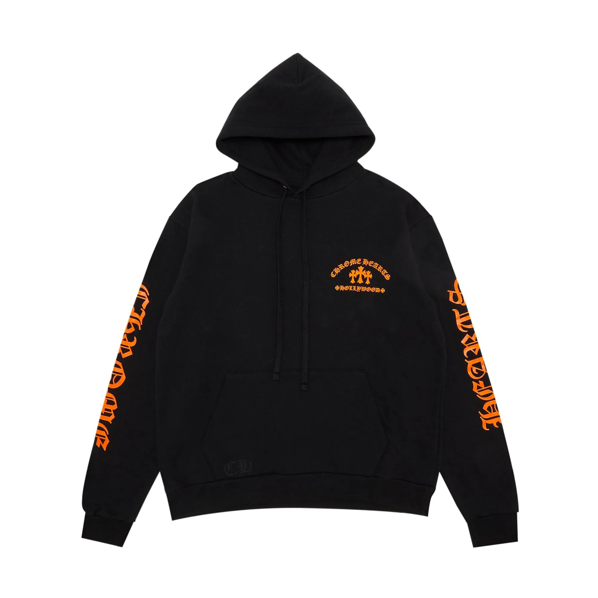 Chrome Hearts Orange King Taco Hoodie Black sold by PLUS product image thumbnail 2