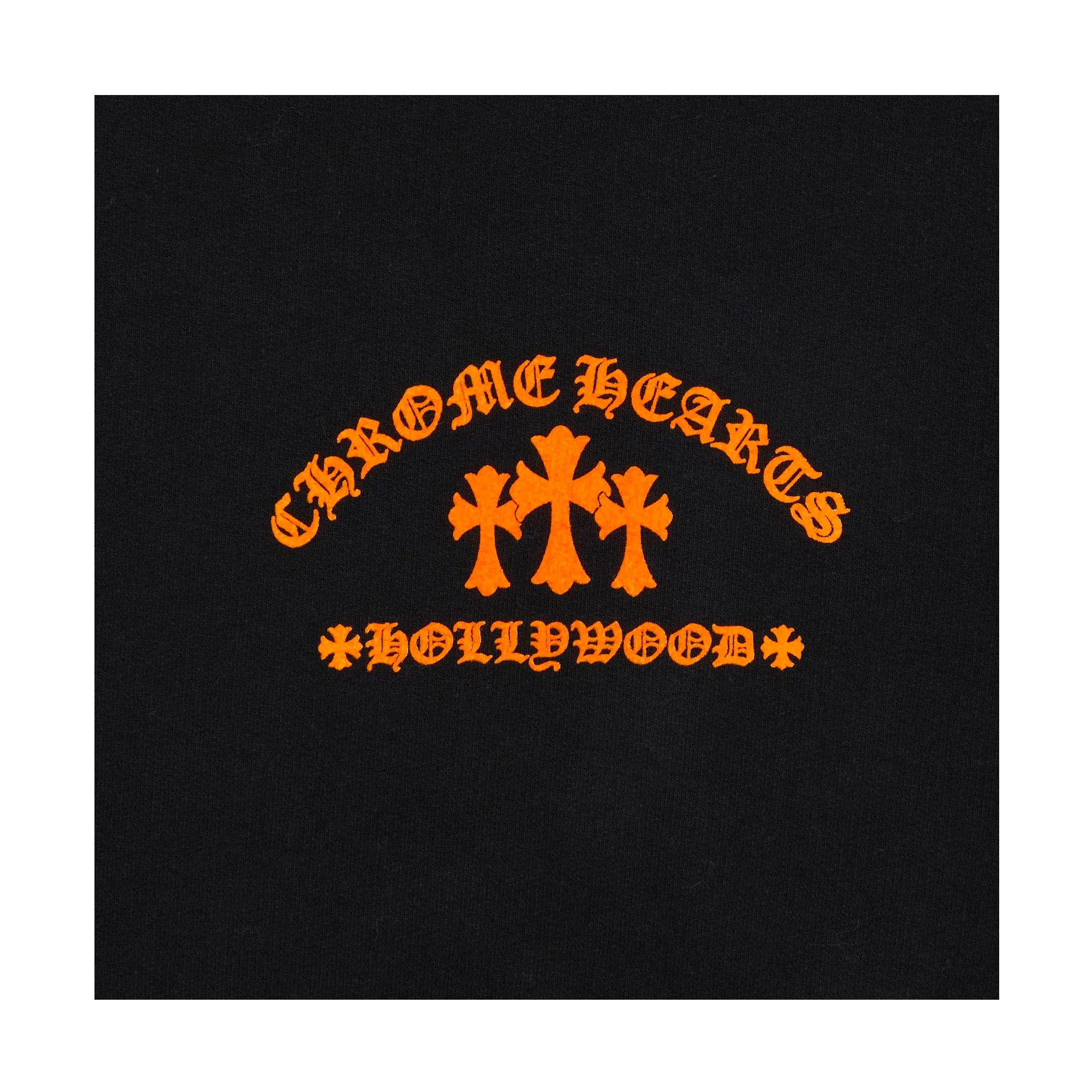Chrome Hearts Orange King Taco Hoodie Black sold by PLUS product image thumbnail 3