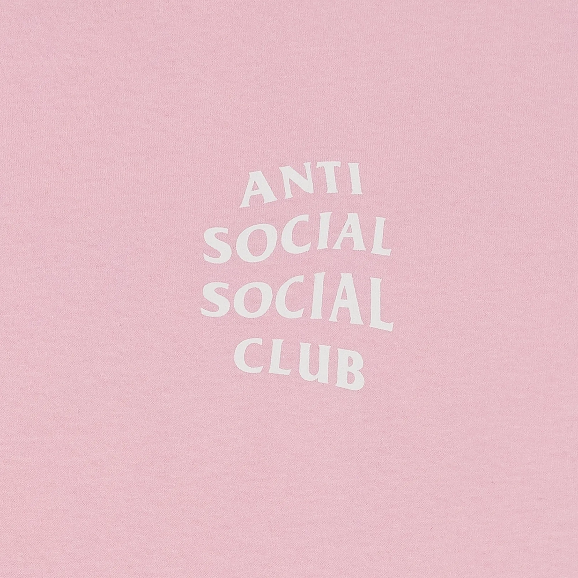 Anti Social Social Club Logo Tee 2 Pink sold by PLUS product image thumbnail 3