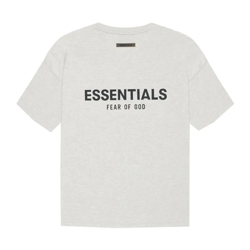 FOG ESSENTIALS T-Shirt Light Heather Oatmeal (SS21) sold by PLUS