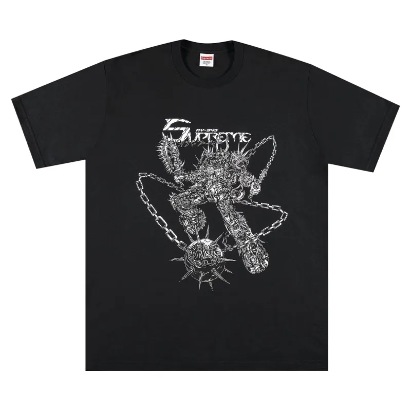 Supreme Spikes Tee Black sold by PLUS