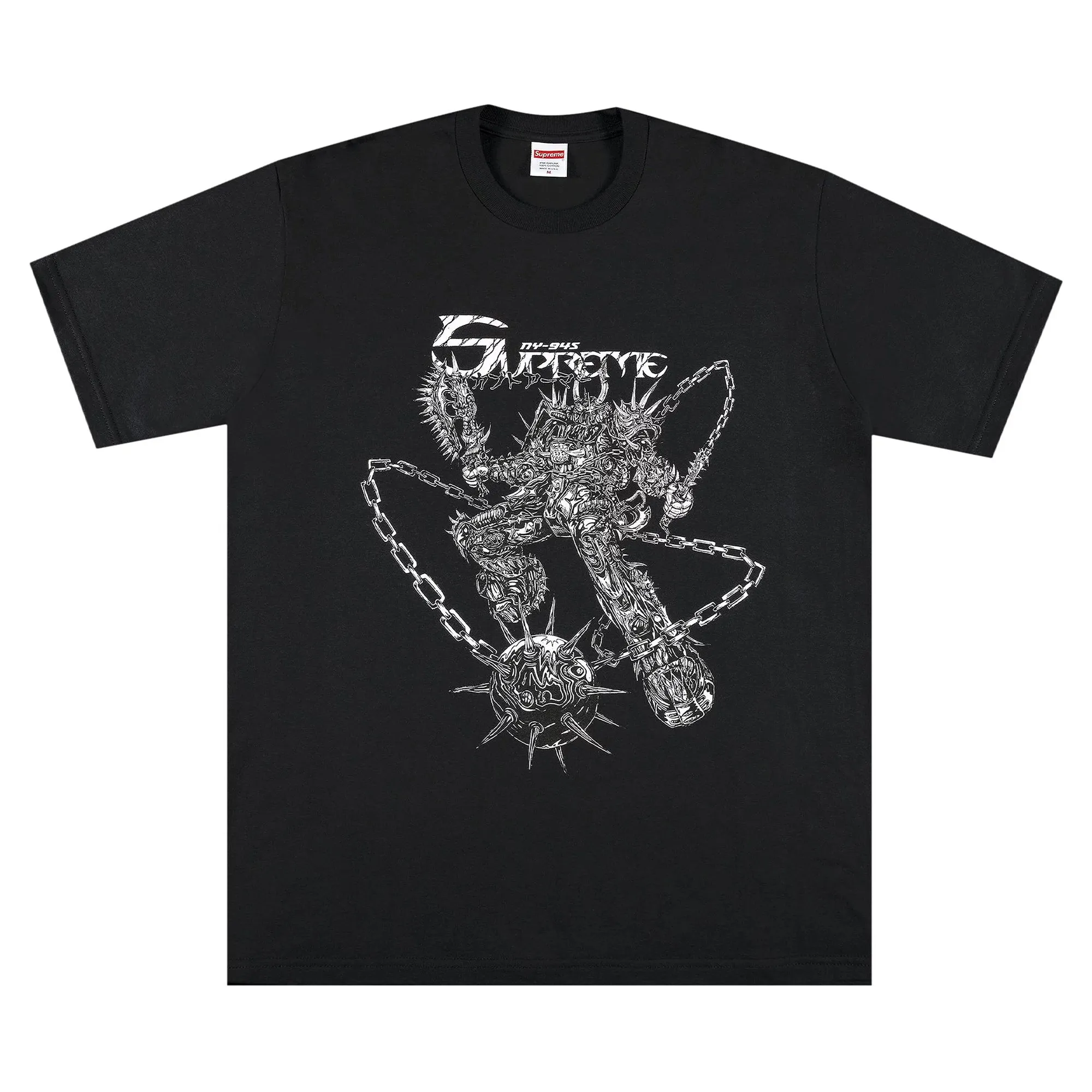 Supreme Spikes Tee Black sold by PLUS