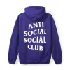 Anti Social Social Club Lowkey Hoodie Purple sold by PLUS