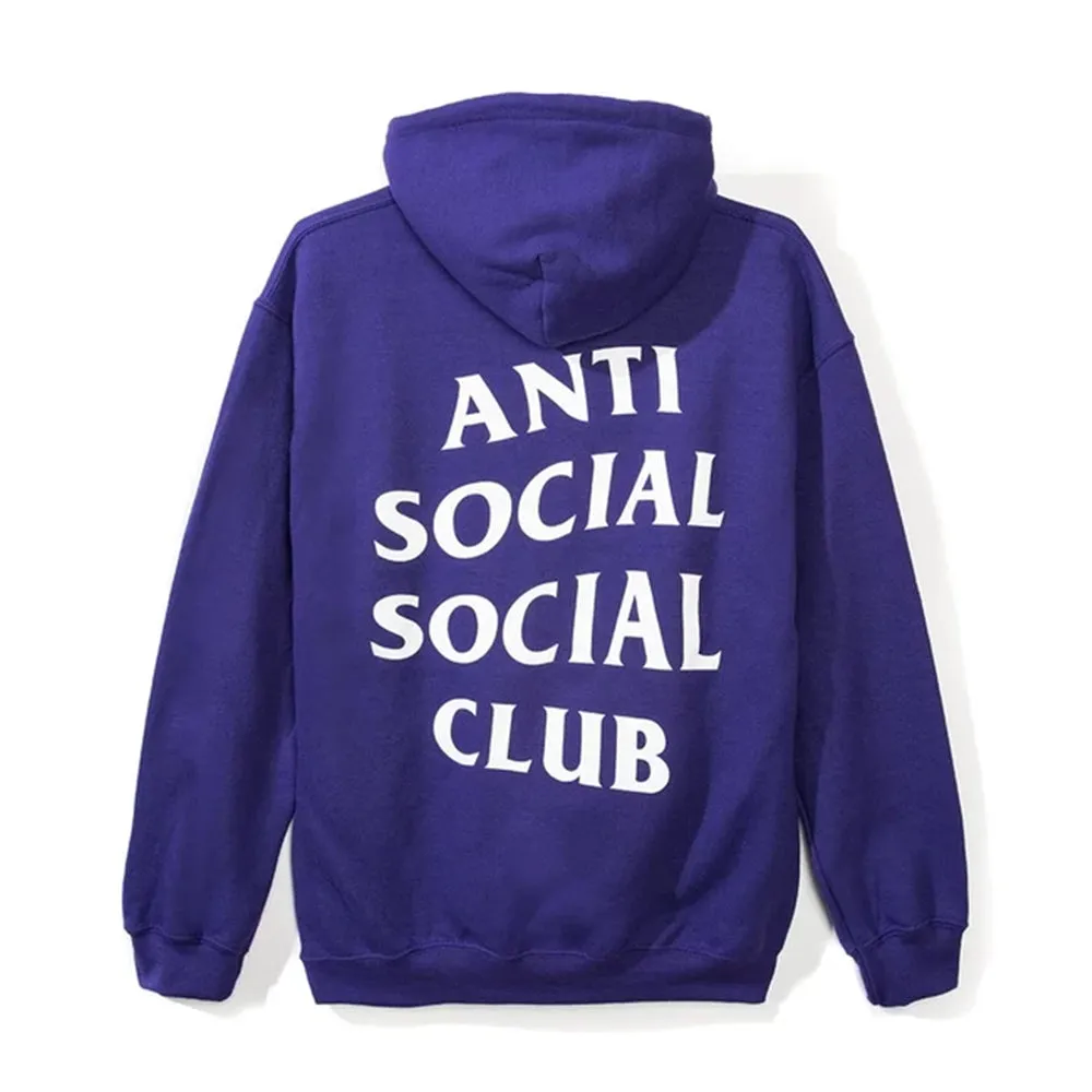 Anti Social Social Club Lowkey Hoodie Purple sold by PLUS product image thumbnail 2