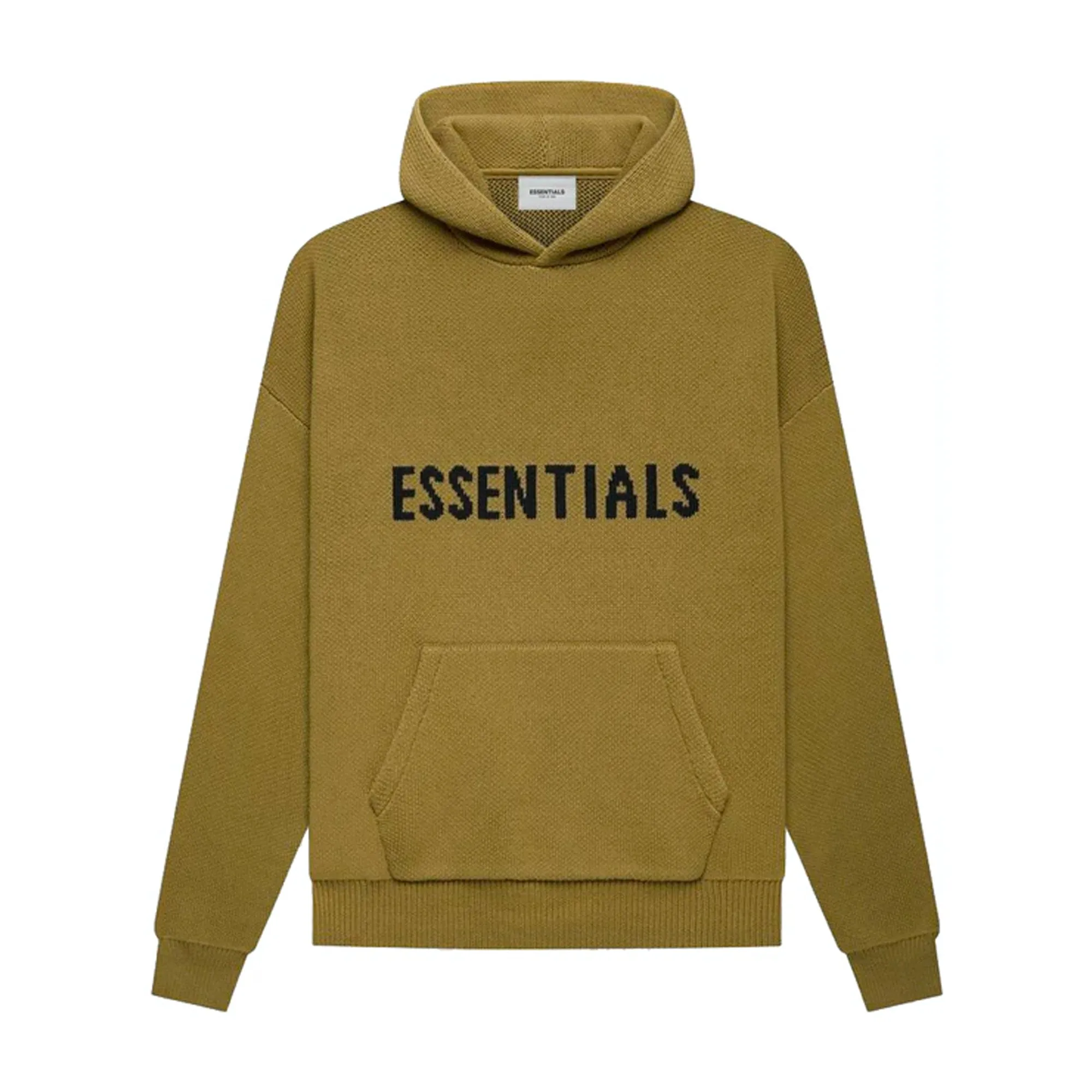 FOG Essentials Knit Pullover Hoodie Amber (FW21) sold by PLUS