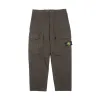 Stone Island Stretch Cotton Wool Satin Cargo Pants Dark Brown sold by PLUS