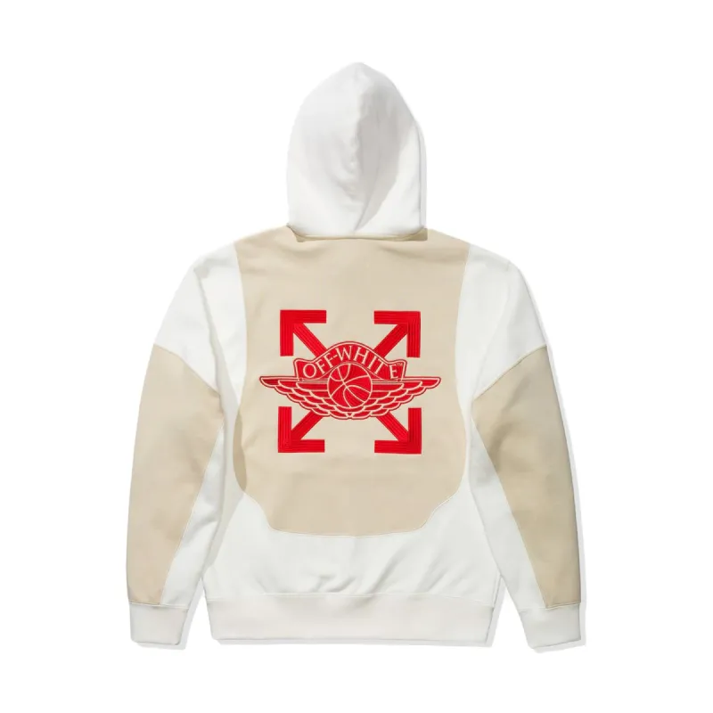 OFF-WHITE x Jordan Hoodie White sold by PLUS