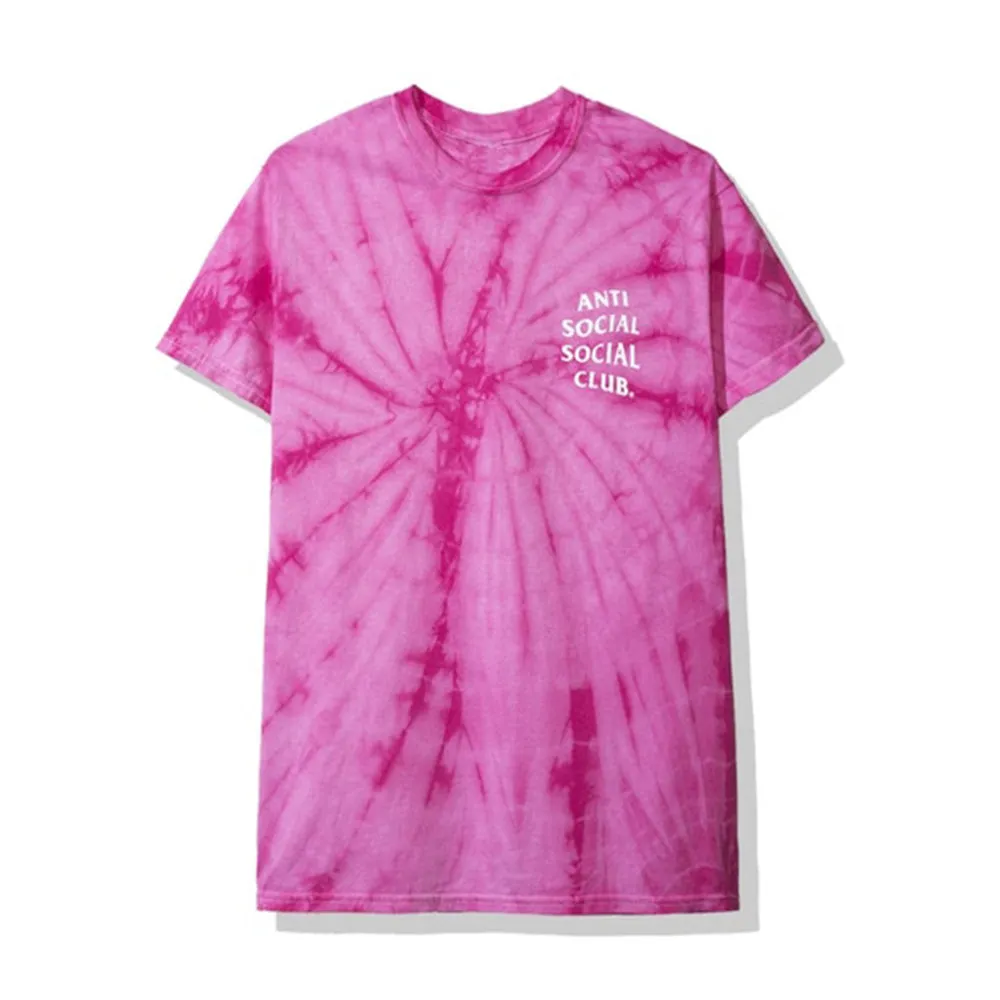 Anti Social Social Club Laguna Tee Pink Tie Dye sold by PLUS product image thumbnail 2